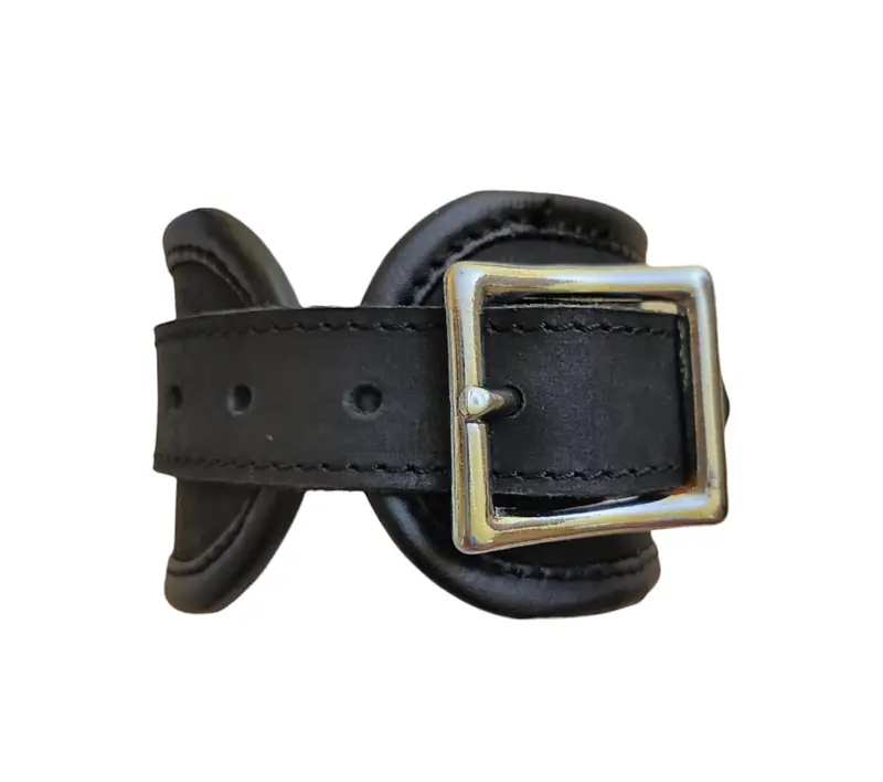 Shadowed Leather Handcuff Pair - Master