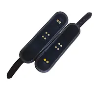 Shadowed Leather Handcuff Pair - Master