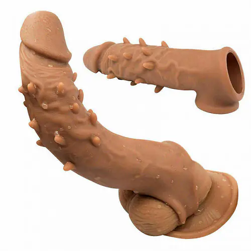 Spikey Penis Extender Sleeve for Men - Master