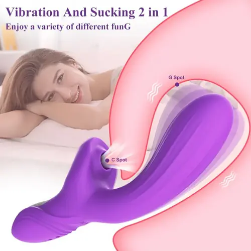 Royal Sensation Luxury 10 Intensity Vibrator with 10 Suction Modes - Master