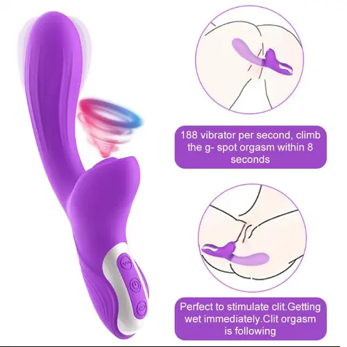 Royal Sensation Luxury 10 Intensity Vibrator with 10 Suction Modes - Master