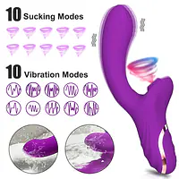 Royal Sensation Luxury 10 Intensity Vibrator with 10 Suction Modes - Master