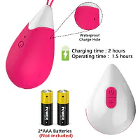 MyPleasure PowerPulse Remote Control Vibrator - Master