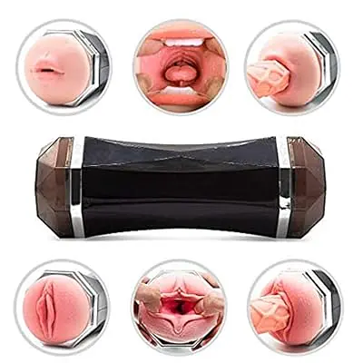 Duo Sense Pleasure Master With Dual-Sided Pleasure with Vibration, Voice & Hands-Free Stand - Master