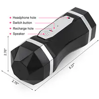 Duo Sense Pleasure Master With Dual-Sided Pleasure with Vibration, Voice & Hands-Free Stand - Master