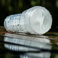 Ice Lady Transparent Fleshlight  Realistic Crystal Clear Male Masturbator - Master