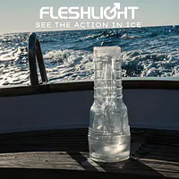 Ice Lady Transparent Fleshlight  Realistic Crystal Clear Male Masturbator - Master
