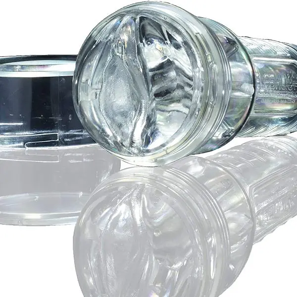Ice Lady Transparent Fleshlight  Realistic Crystal Clear Male Masturbator - Master