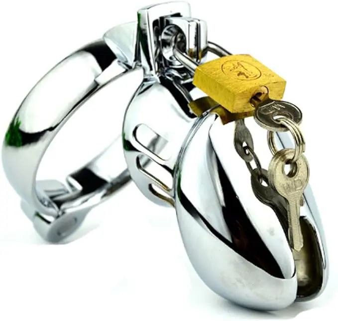 TitanLock Stainless Steel Chastity Cage - Master