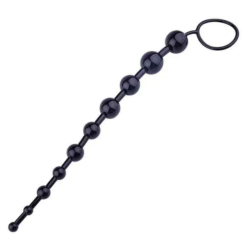Pleasure Link 10-Bead Anal Plug - Master