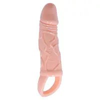 Pretty Love Vibrating Penis Extender Sleeve For Men - Master