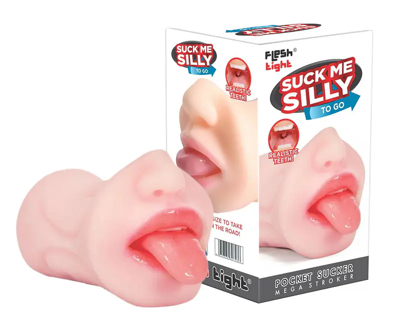 Suck Me Silly Pocket  Mouth Masturbator For Men - Master