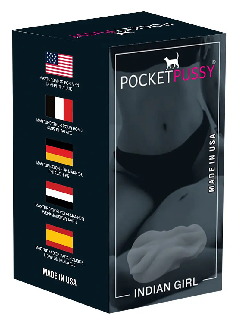 Indian Girl Pocket Pussy Masturbator (Free Lube Included) - Master