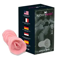 Virgin Girl Pocket Pussy For Men  (Free Lube Included) - Master