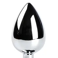 Foxy Kink Stainless Steel Butt Plug with Faux Fur Tail - Master