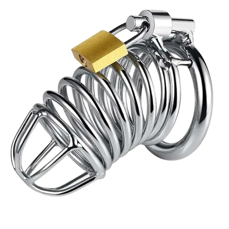 The Line-Up Steel Chastity Cage - Master