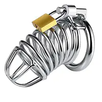 The Line-Up Steel Chastity Cage - Master