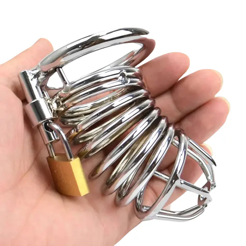 The Line-Up Steel Chastity Cage - Master
