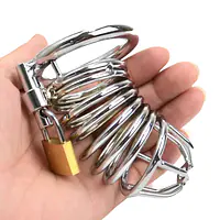 The Line-Up Steel Chastity Cage - Master