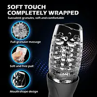 Cyclone Master Telescopic Rotating Thrusting Automatic Masturbator - Master