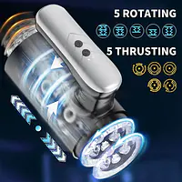 Max Pleasure 5 Thrusting & Rotating Masturbator - Master