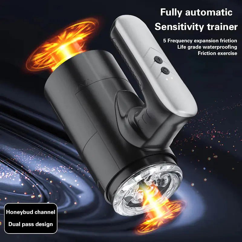 Max Pleasure 5 Thrusting & Rotating Masturbator - Master