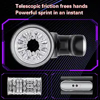 Max Pleasure 5 Thrusting & Rotating Masturbator - Master