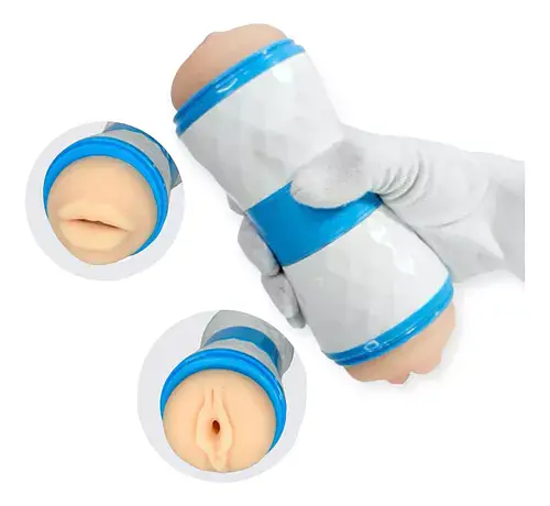 Phantom Airplane Masturbator Dual Side Vagina & Mouth 6 Inch - Master