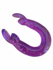 Mypleasure U-Shaped Double Rabbit Dildo - Master