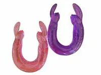 Mypleasure U-Shaped Double Rabbit Dildo - Master