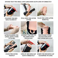 Prettylove ozzy Automatic Thrusting Realistic Fleshlight - Master