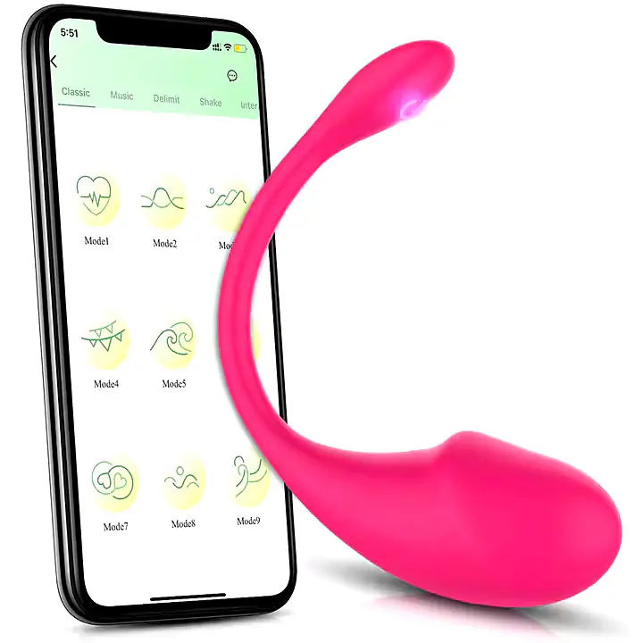 Rush 3 Couple Vibrator with App Control - Master