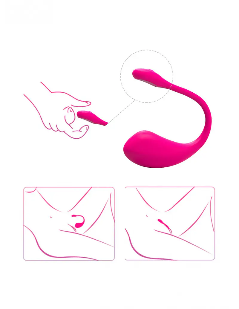 Rush 3 Couple Vibrator with App Control - Master