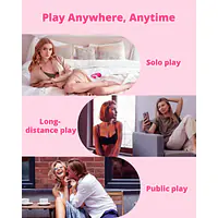 Rush 3 Couple Vibrator with App Control - Master