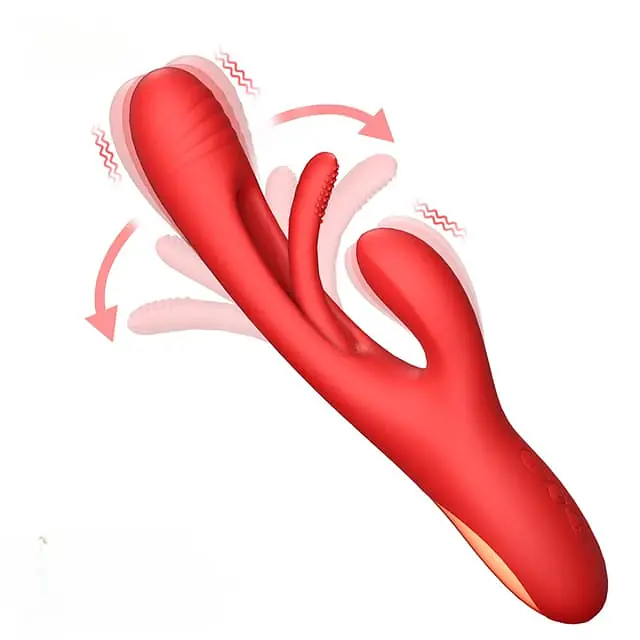 Triple Bliss Premium 7 Mode  G-Spot, Clitoral, and Patting Vibrator - Master