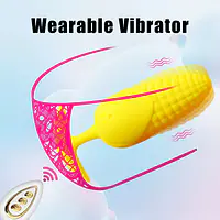 Yellow Delight Wearable Anal Vibrator – 10 Modes - Master