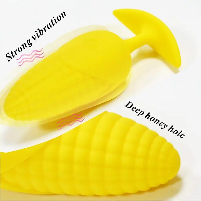 Yellow Delight Wearable Anal Vibrator – 10 Modes - Master