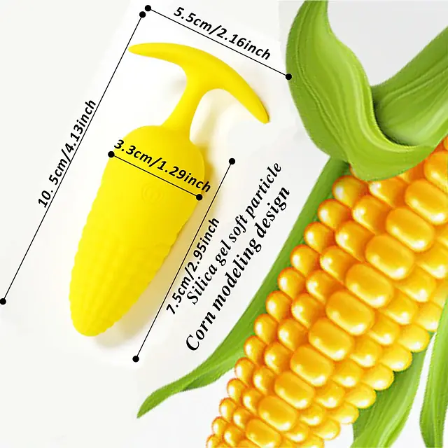 Yellow Delight Wearable Anal Vibrator – 10 Modes - Master