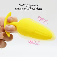 Yellow Delight Wearable Anal Vibrator – 10 Modes - Master