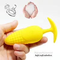 Yellow Delight Wearable Anal Vibrator – 10 Modes - Master