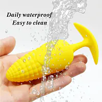 Yellow Delight Wearable Anal Vibrator – 10 Modes - Master