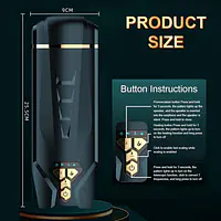 Vibe Blow Automatic Telescopic Stroker - Master