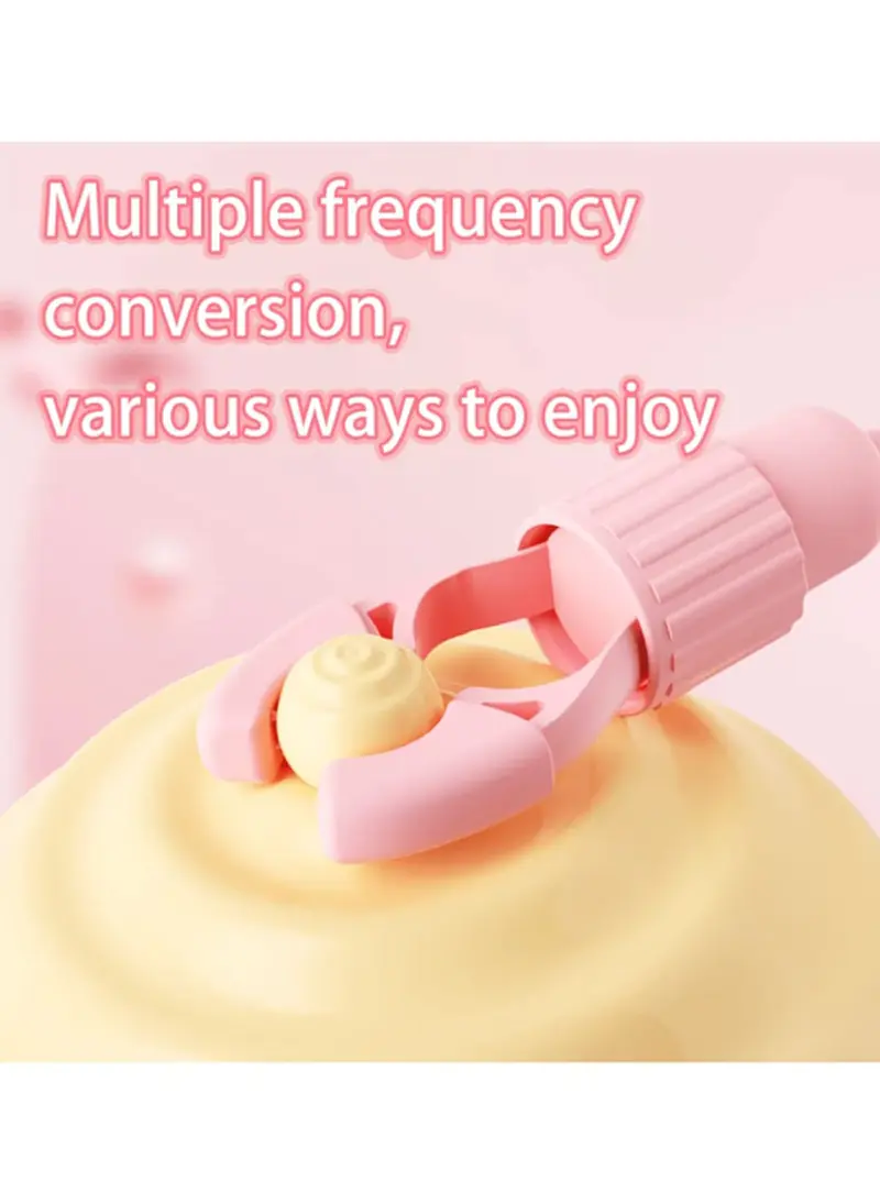 Pleasure Pulse 10 Modes Nipple Vibrator with Adjustable Clamps - Master