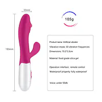 Pleasure Pulse 7 modes G-Spot Rabbit Vibrator For Women - Master