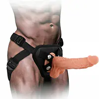 Mars Realistic Hollow Strap On Dildo - Master