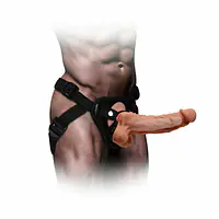 Mars Realistic Hollow Strap On Dildo - Master