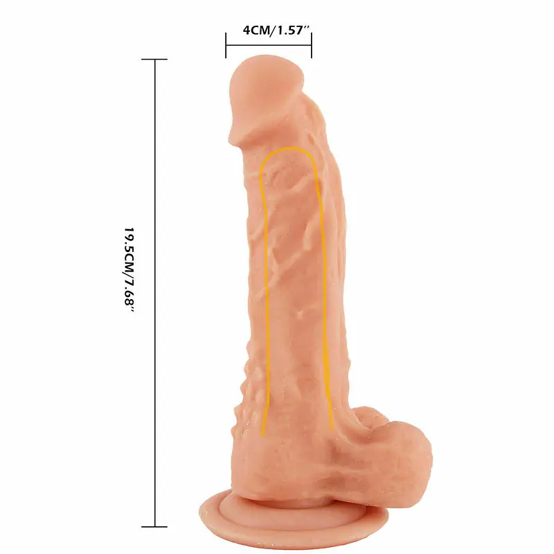 Mars Realistic Hollow Strap On Dildo - Master