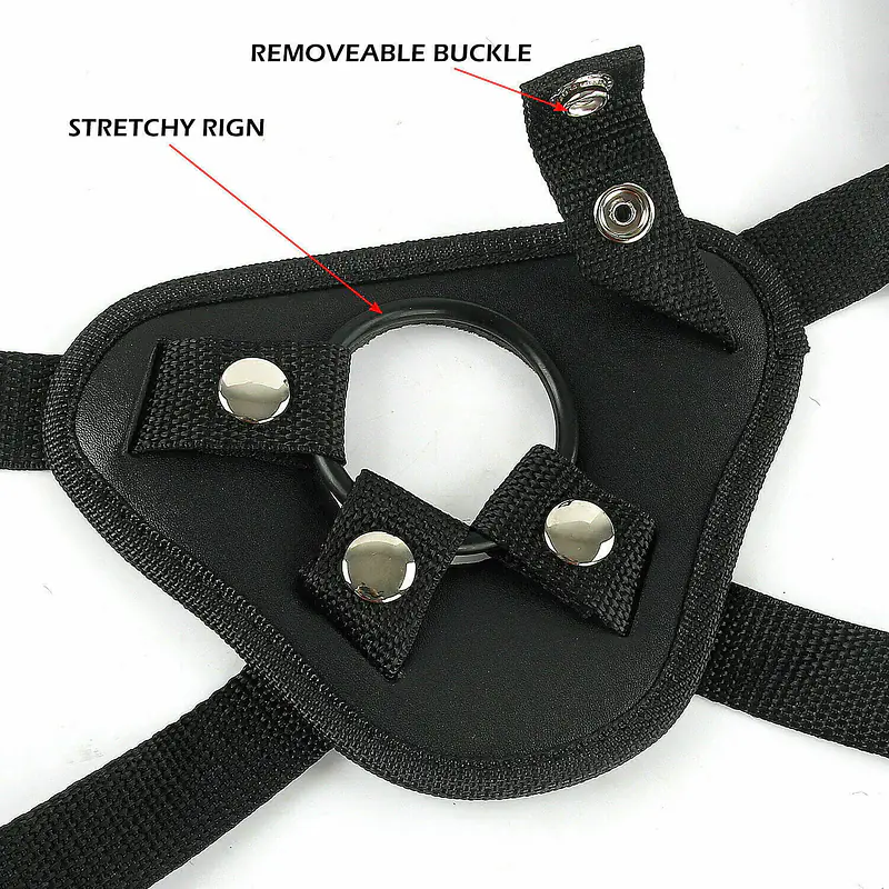 Mars Realistic Hollow Strap On Dildo - Master