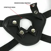 Mars Realistic Hollow Strap On Dildo - Master