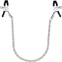 Mypleasure Nipple Clamps with Chain - Master